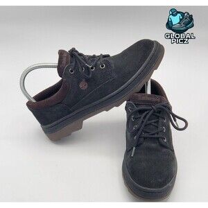 Timberland Women's Leather Black Suede Euro Hiking Boots Womens Size 9 M